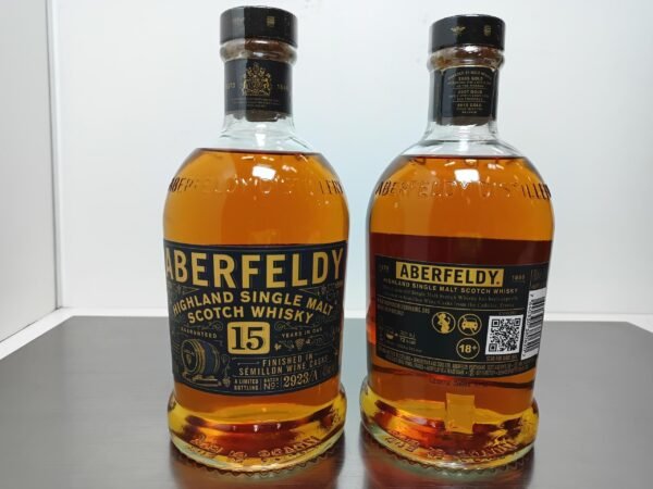 Aberferdy Aberfeldy 15 ans d'âge - Cadillac - Single Malt Whisky