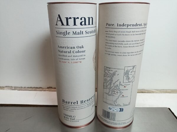 Arran Barrel Reserve, vente à l'export Arran Barrel Reserve – Single Malt Whisky Écossais