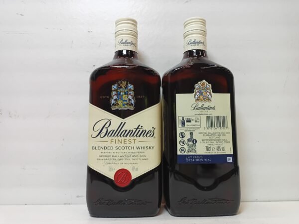 BALLANTINE 70CL BLENDED Ballantine's Finest – Le Blended Scotch Whisky - 70 cl - Vente à l'Export