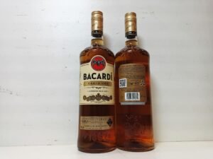 Rhum Ambré Bacardi - Carta d'Oro - 100 cl - Vente à l'Export