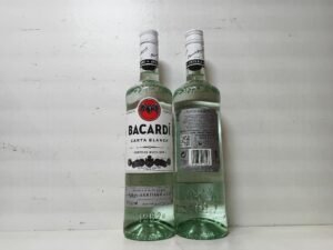 Bacardi Rhum Blanc Premium - Carte Blanche - 70 cl - Vente à l'Export
