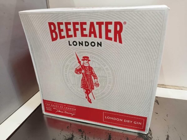 Beefeater Gin 1 LITRE 1 Beefeater London Dry Gin - Gin Premium de Tradition - 1 Litre