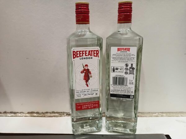 Beefeater Gin 1 LITRE Beefeater London Dry Gin - Gin Premium de Tradition - 1 Litre