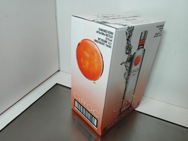 CIROC VODKA PECHE 70 CL 1 Cîroc Vodka à la Pêche - Origine France - 70 cl - Vente à l'Export