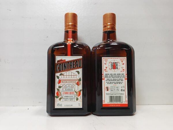 COINTREAU 1LITRE 2 Cointreau - Liqueur Français - 100% Origine - 100 cl - Vente à l'Export