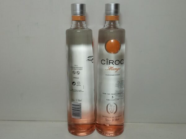 Ciroc Vodka à la Mangue 70 CL, vente à l'export Cîroc Vodka à la Mangue - Origine France - 70 cl - Vente à l'Export