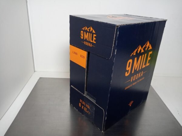 Cognac 9 Mile, 1 LITRE, vente en gros 9 Mile Vodka - 1 Litre - Innovation Lumineuse & Design Avant-Gardiste
