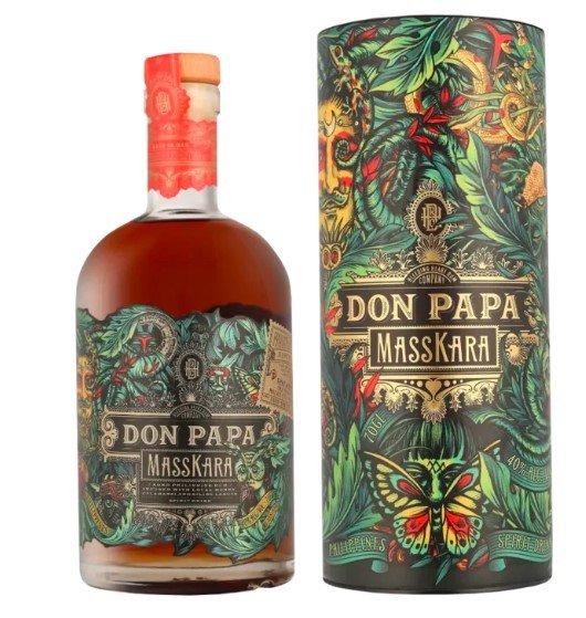 DON PAPA MASSKARA 70 CL 2 Rhum Don Papa Masskara - Origines Philippines - 70 cl - Vente à l'Export