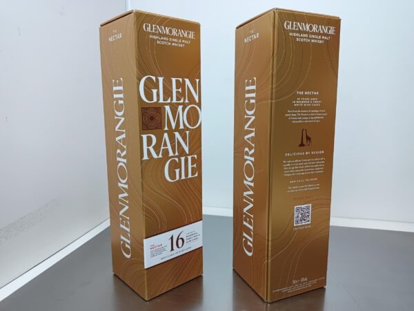 Glenmorangie 16 ans d'âge Nectar vente export 1 Glenmorangie 16 ans The Nectar d'Or - Single Malt Whisky des Highlands - 70cl