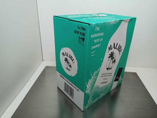 MALIBU 1LITRE 3 Malibu - Liqueur 21° - 100 cl - Vente à l'Export