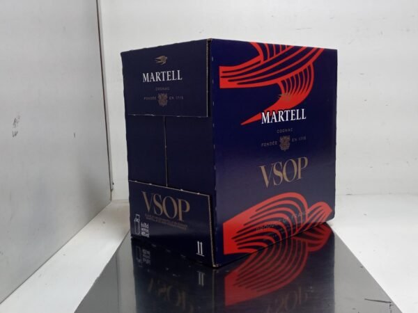 Martell Cognac VSOP 70cl export 1 Martell VSOP Cognac - Dispo 70 et 1 Litre à 40° - Spiritueux de Prestige de Cognac