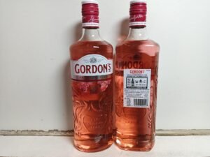 Gordon's Pink Gin - Gin Rose aux Fruits Rouges - 70cl