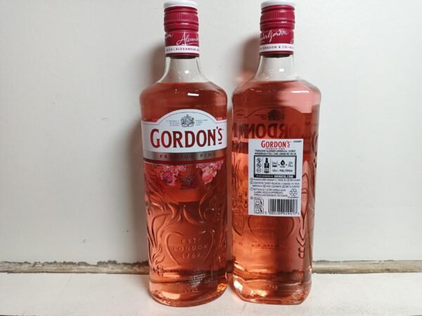 Gordon's Pink Gin - Gin Rose aux Fruits Rouges - 70cl
