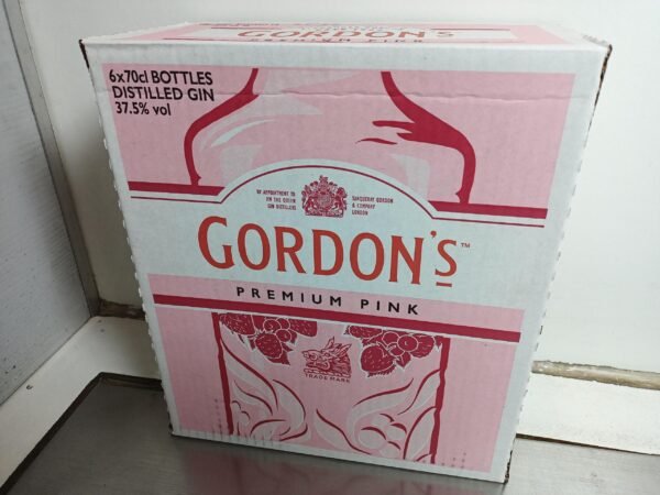 Gordon's Pink Gin - Gin Rose aux Fruits Rouges - 70cl