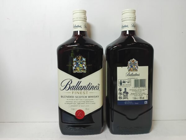 Scotch Whisky Ballantine 1 Litre, vente export Ballantine's Finest – Le Blended Scotch Whisky - 100 cl - Vente à l'Export