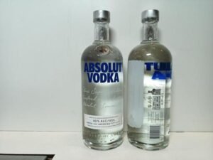Absolut Blue Vodka - 1 Litre - Pureté Scandinave & Héritage Åhus