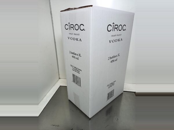 Vodka Français CIROC 300 cl, vente export 1 CÎROC Vodka - 300 cl - L'Excellence Française - Vente à l'Export