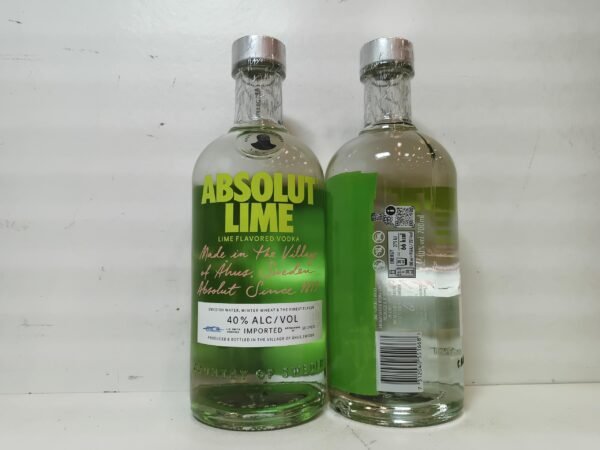 Vodka absolut lime, 70cl vente export Absolut Lime Vodka - 70 cl - Évasion Tropicale & Fraîcheur Exotique