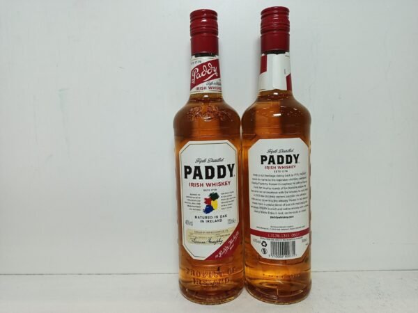 Whisky Paddy 70 cl, vente à l'export 1 Paddy Blended - Whisky Irlandais - 70 cl - Vente à l'Export