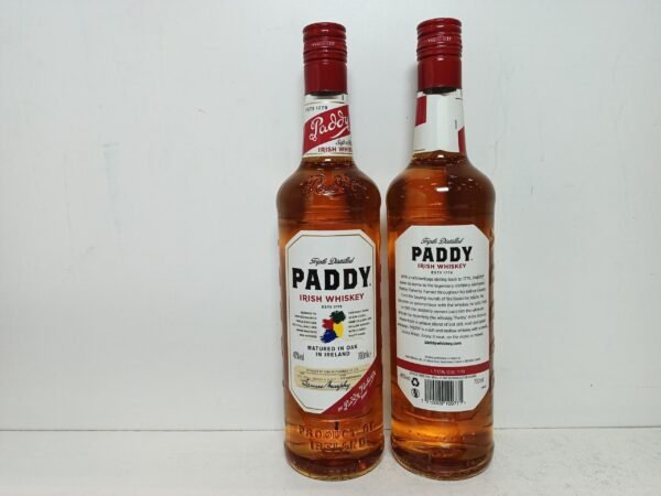 Whisky Paddy 70 cl, vente à l'export Paddy Blended - Whisky Irlandais - 70 cl - Vente à l'Export