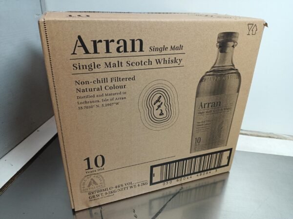 prix Arran 10 ans d'âge, Non chill filtered, 70cl Arran 10 ans d'âge – Single Malt Whisky Écossais