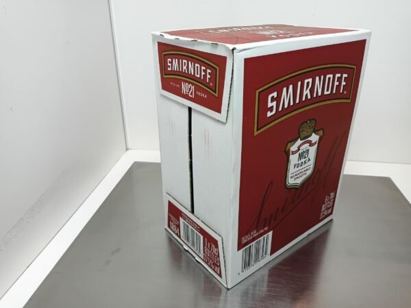 Smirnoff Red Vodka 70CL 2 Smirnoff Red Vodka - 70 cl - 37,5° - Vente à l'Export