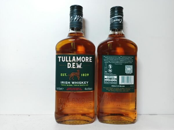 TULLAMORE DREW 70CL Tullamore Dew - Whisky blended Irlande - 70 cl - Vente à l'Export