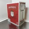 VODKA SMIRNOFF 1LITRE 3 Smirnoff Red Vodka - 100 cl - 37,5° - Vente à l'Export