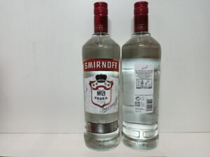 Smirnoff Red Vodka - 100 cl - 37,5° - Vente à l'Export