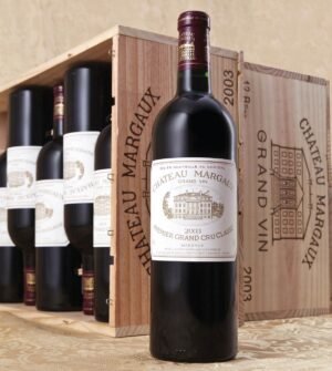 Grand cru de bordeaux en caisse bois pas cher