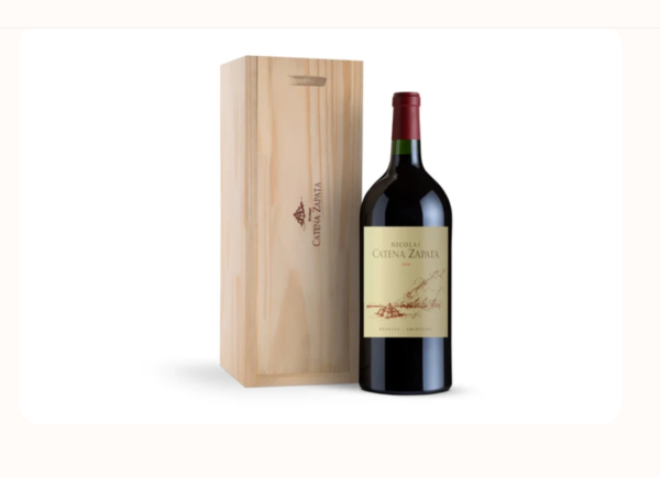 Vin Argentin-Maison Catena Zapata-2016-Impérial-Caisse bois-6 litres Vin Argentin-Maison Catena Zapata-2016-Impérial-Caisse bois-6 litres